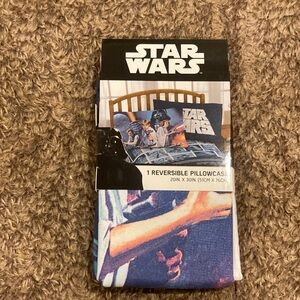Star Wars Reversabile Pillowcase with Vintage Artwork